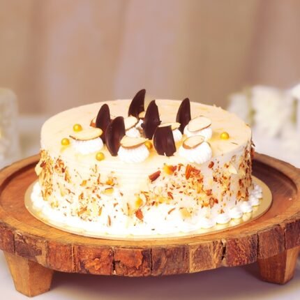 White Chocolate Almond Chip
Cake