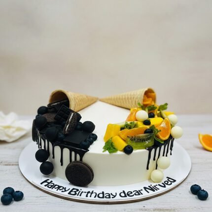 Fruit Overloaded Cake