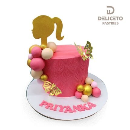 Barbie Themed Cake