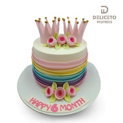 Crown Themed Cake