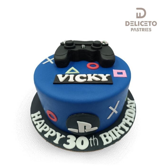 Playstation Themed Cake