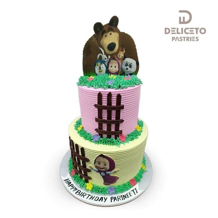 The Bear Themed Cake