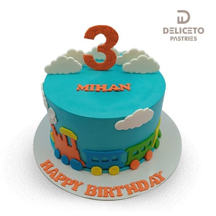 Train Themed Cake