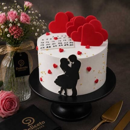 Romantic Theme Cake