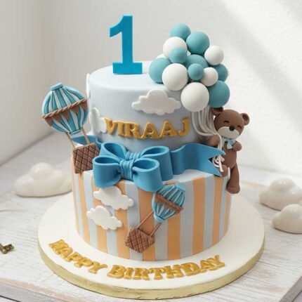 Teddy Bear Themed Cake