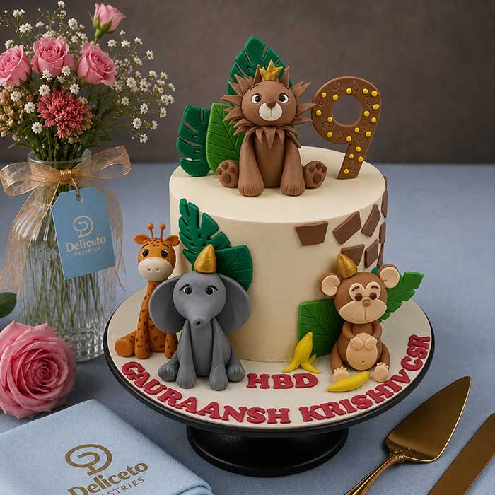 Jungle Themed Cake 5