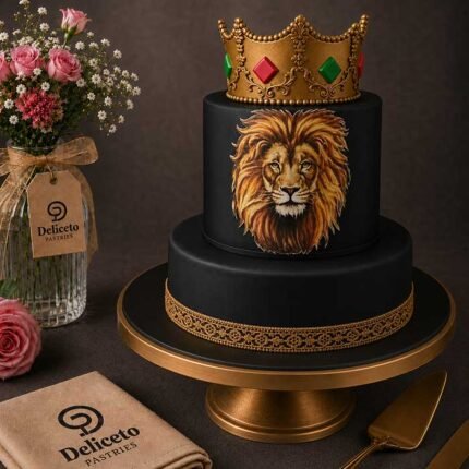 Lion King Crown Cake