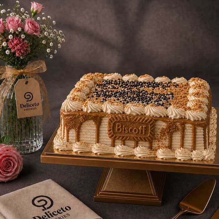 Lotus Biscoff Cake