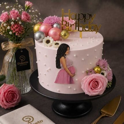 Motherhood Themed Cake