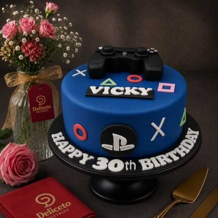 Playstation Themed Cake