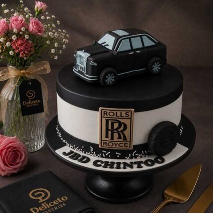 Rolls Royce Themed Cake