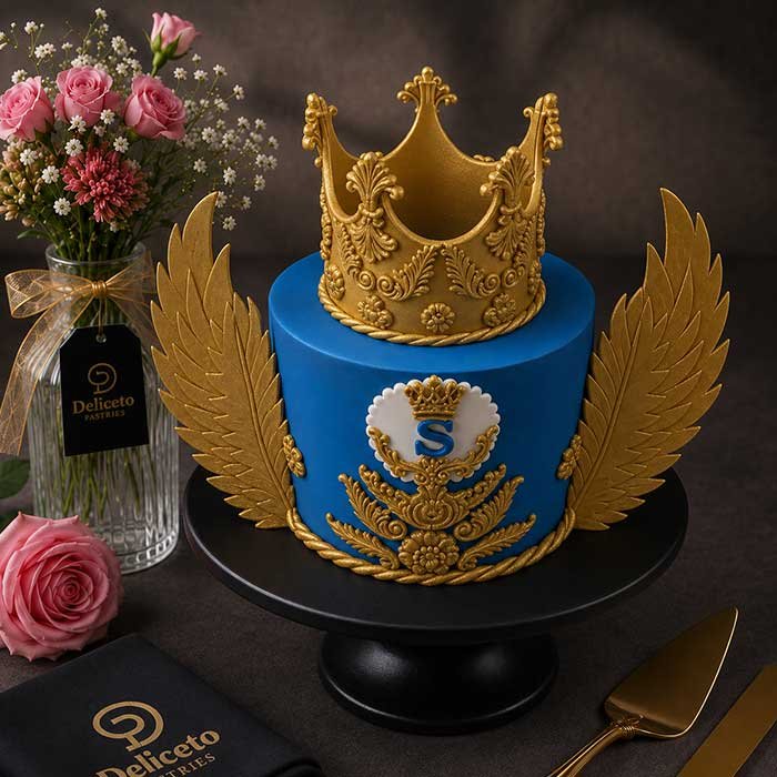 Royal Themed Fondant Cake