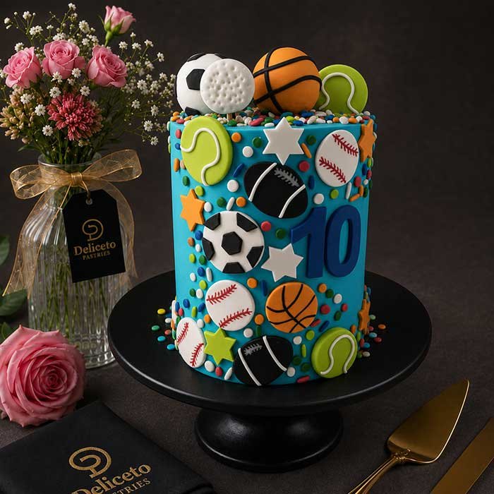 Sport’s Themed Cake