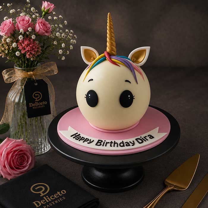 Unicorn Pinata Cake 1:2 kg
