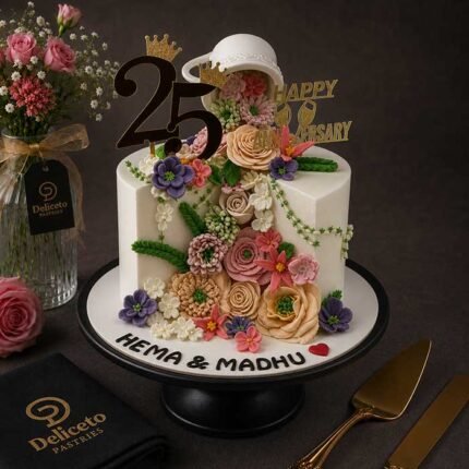 Wedding Anniversary Cake