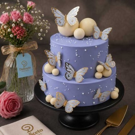 Butterfly Themed Cake