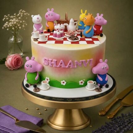 Food Time Themed Cake
