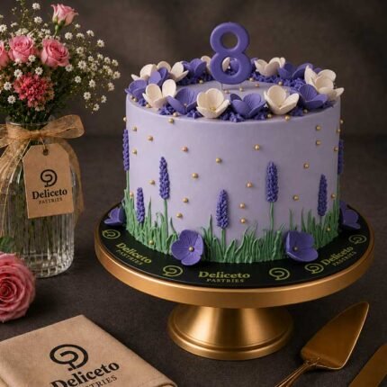 Lavender-themed Celebration Cake