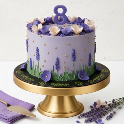 Lavender-themed Celebration Cake