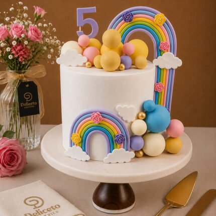 Pastel Rainbow Cake