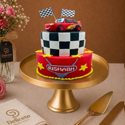 Pixar McQueen Car Tier Cake