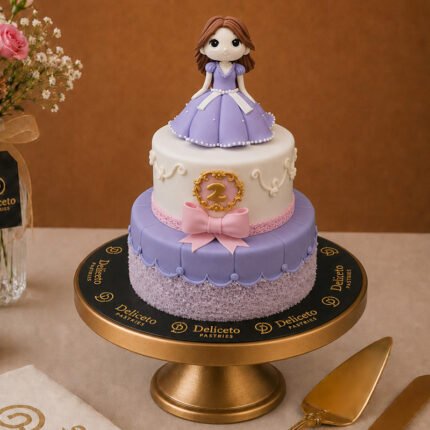 Princess Sofia Themed Birthday Cake