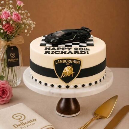 Lamborghini Car Cake