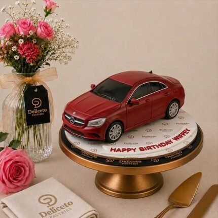 Mercedes car cake