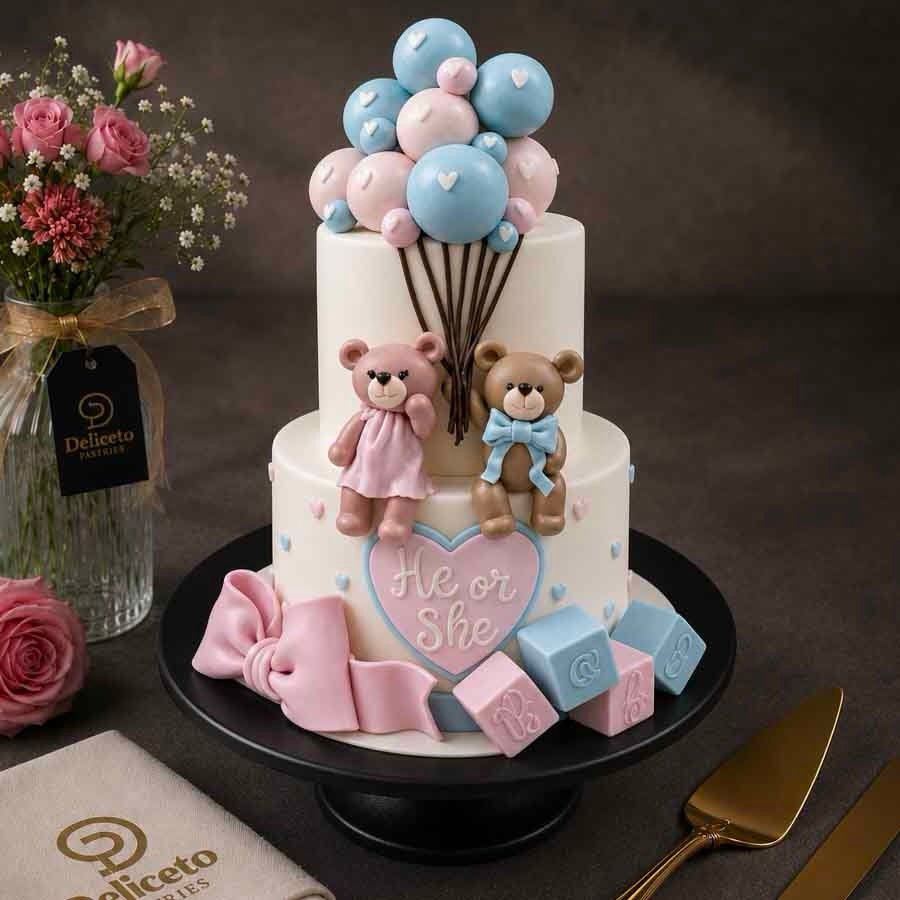 He or She Surprise Cake