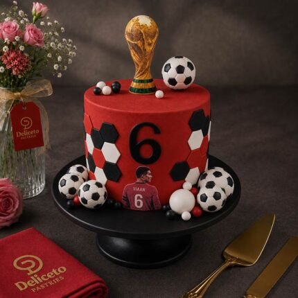 Championship Trophy Themed Cake