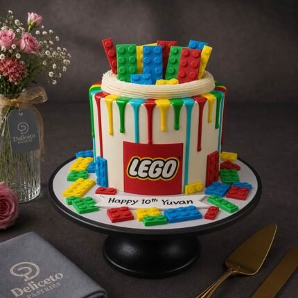 Lego Themed Cake
