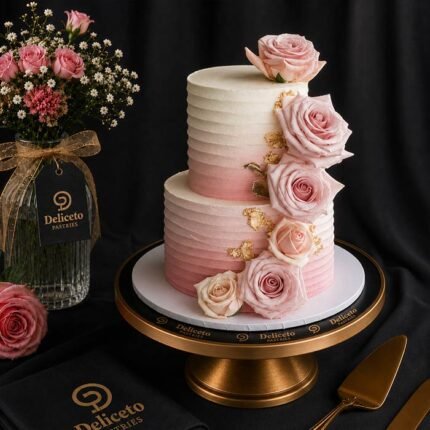 Two-Tier Wedding Cake
