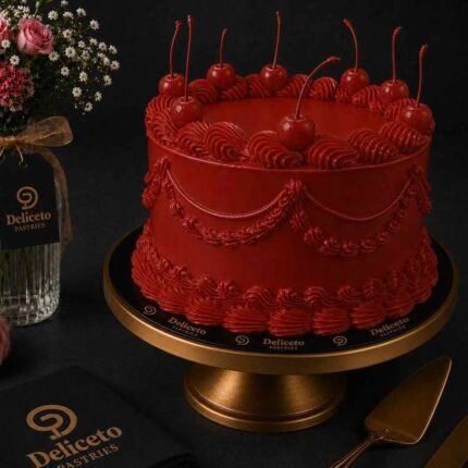 Cherry Velvet Cake
